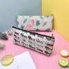 Korean-style simple cartoon animal pen case, creative pencil stationery bag, cute cotton and linen toys for children, gifts for primary school students Specification image